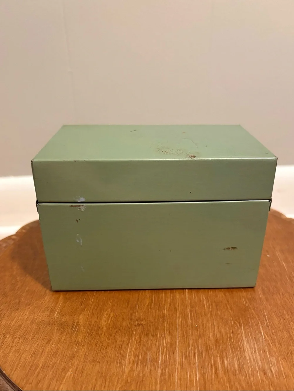 Rusty Crusty Green Recipe Box